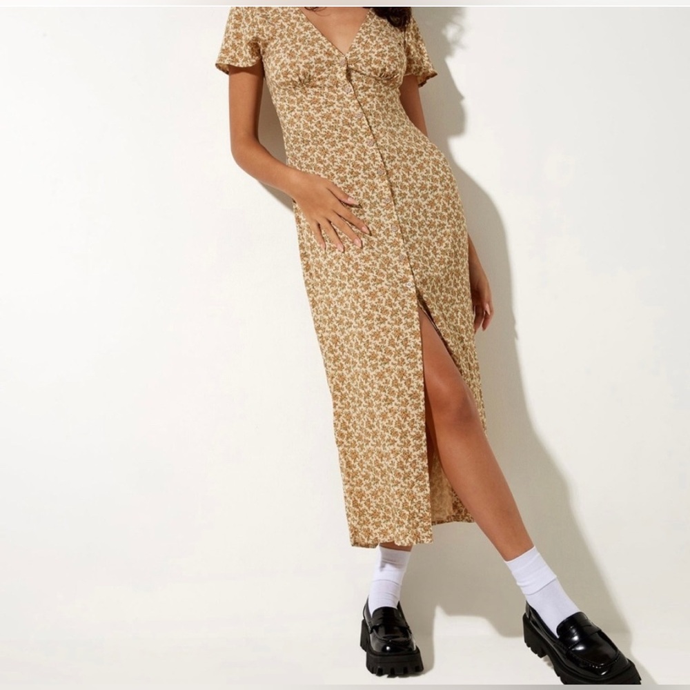 Motel Rocks Floral Midi Dress - Picture 2 of 4